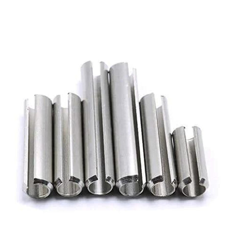 Heavy Duty Workhorse 304 Stainless Steel M2 And M2.5 Slotted Spring Pin Kit, 300Pcs With M2x6, 8, 10, 12, 16 And M2.5 Sizes