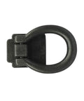 Antique Black Vintage Industrial Style Hanging Pulls For Cabinets And Furniture Zinc Alloy Single Hole Knob 51mm Length 25mm Base
