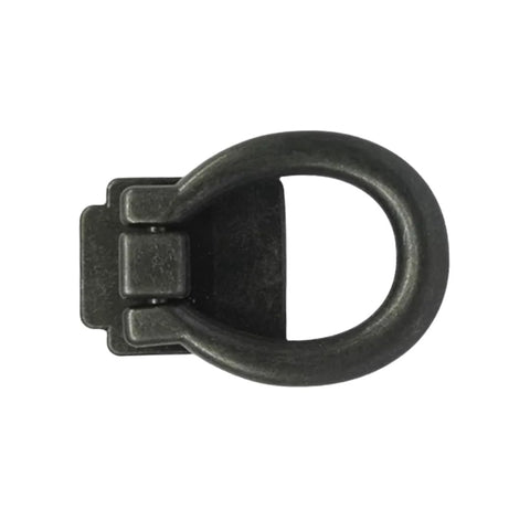 Antique Black Vintage Industrial Style Hanging Pulls For Cabinets And Furniture Zinc Alloy Single Hole Knob 51mm Length 25mm Base