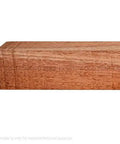 African mahogany wood turning blank block, 1-1/2 in x 1-1/2 in x 12 in, kiln-dried hardwood