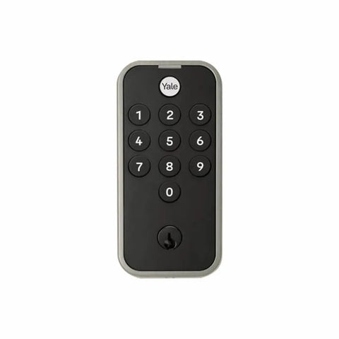 No Sweat Keyless Entry Keypad Deadbolt For Front Door Security Featuring Sleek Satin Nickel Finish And Auto Locking Bolt Providing Solid Home Protection Straight Up Without Apps For Easy Guest Access