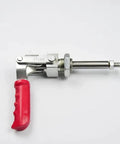 Toggle Clamp Hand Tool With High Holding Capacity For Woodworking And Welding, Push Pull Clamp, Heavy Duty Clamp With 100KG 150KG And 350KG Options, Quick Securing And Durable Steel Build, red handle