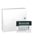 Top Shelf Eight Zone Hardwire And Wireless Alarm Control Panel Kit With Smart Partitioning Plus Slick Two Line Lcd Alpha Keypad And Tight Forty Volt Transformer For Serious Home Security, featuring Gemini keypad and control panel.