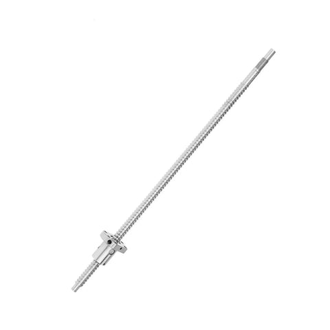 400mm Rolled Ballscrew with Anti Backlash Ball Nut for smooth CNC motion and automation equipment high efficiency low friction linear drive
