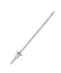 SFU1204 400mm Rolled Ballscrew Ballnut With Low Backlash For Smooth Precise Linear Actuation Without End Supports Ideal For DIY CNC Rigs 3D Printing And Automated Motion Projects, 12mm steel screw