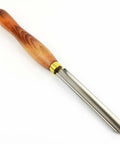 Top Shelf M2 High Speed Steel Spindle Gouge 3/4 Inch For Hardcore Woodturning With Rock Solid Beechwood Handle And Brass Ferrule, lathe carving tool.