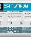 254 Platinum White 50 LB Do It All Thin Set Mortar Polymer Fortified bag for ceramic porcelain stone installations
