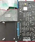 Commercial Fire Alarm Console Replacement Compatible With Simplex 200 System deep cleaned circuit board with multicolored wiring.