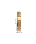 Hidden Brass Barrel Hinges For Jewelry Boxes And Cabinets, 25 Piece Concealed Cylinder Box Hinges, Solid Brass Hardware