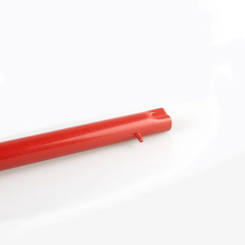 Long Red Hydraulic Jack Handle Replacement Kit For 2 Ton Floor Jacks Heavy Duty Carbon Steel Lever 14.6 Inch Length