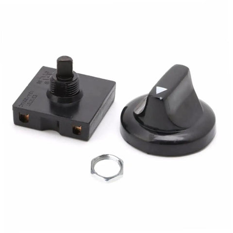 4 Position Rotary Switch With Knob For Three Speed Fan Control Built For Heavy Duty Ventilation Systems And Industrial Machinery