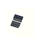 Two Pack 12V 10A SPST Relay With Four Pins, General Purpose Coil Model T77V1D10-12, DIY Friendly, shown front and side view