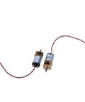 Badass N20 DC Gear Motor Hella Compact Full Metal Gearbox 3V To 6V Low Speed Torque Reduction Drive System With 3Mm Flat Output Shaft.