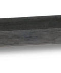 Undersized 1 By 1 By 12 In Square Steel Key Stock Bar for precision machining, cold drawn steel with plain finish, industrial use