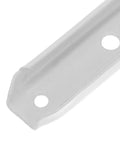 Close-up of heavy duty 14 inch drawer slides side mount two section rails with ball bearing rollers for cabinet and furniture replacement