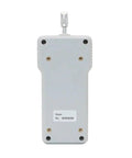 Digital Push-Pull Force Gauge Dynamometer Portable Tester 100N 200N 300N 500N, back view with metal connector