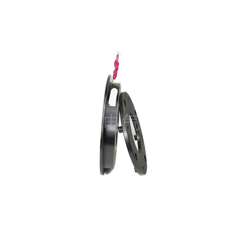 DZD5-320 60W 24V electromagnetic brake with two black circular brake discs and red wiring