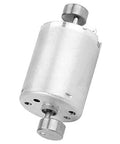 Dual Shaft 12V DC Vibration Motor With High Torque For DIY Vibe Devices And Prototyping, visible dual shafts and compact design