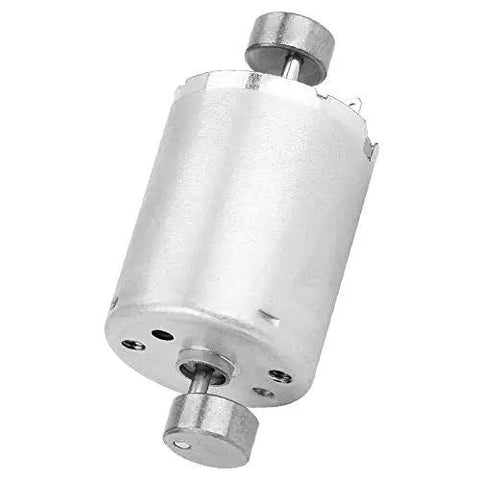 Dual Shaft 12V DC Vibration Motor With High Torque For DIY Vibe Devices And Prototyping, visible dual shafts and compact design