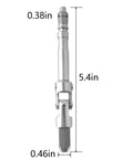 Heavy-Duty 12mm Universal Joint Drop Shaft For Horizontal Floor Jack Pro Grade Steel Rebuild Part