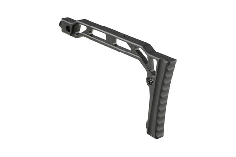 SS8-R Airsoft Fixed Stock With Lightweight Polymer Build, Built Tough Yet Light, Integrated QD Sling Sockets, Non-Collapsible Design
