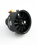 Beefy 50mm EDF Ducted Fan With 12 Blades And 4S Brushless Outrunner KV4600 Motor For Jet RC Aircraft CNC Laser Spinner, front view