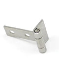 Flat Folding T Shaped Welded Hinge In Stainless Steel 304 Single Piece Beefy Heavy Duty Hardware for Cabinets Doors and Furniture