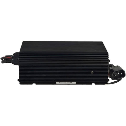 Front view of Beefy 24V 15A Battery Charger For Big Joe E30 Electric Pallet Jack And Forklift 100 264VAC Input 24VDC 15A Output