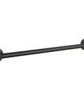 Contemporary ADA 36 Inch Matte Black Grab Bar For Shower And Toilet, Heavy Duty Zinc Posts With Stainless Steel Bar, Supports Up To 450 Lbs