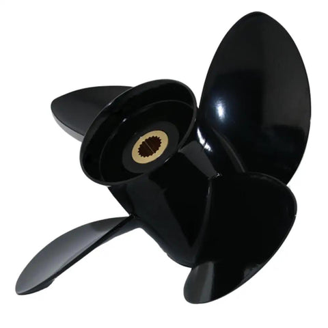 Premium Aluminum 4 Blade Right Hand Propeller For Volvo Penta SX Drive OEM 3587524 14 Inch Diameter 21 Inch Pitch 19 Spline Replacement