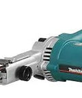 3 Eighths Inch Belt Sander 21 Inch, Model 9032, Blue, Variable Speed Control From 980 To 5600 FPM, Pivoting Arm Up To 100 Degrees