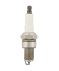 Spark plug compatible with Ignition Coil For Generac GP7500E And Honda GX Series Generators, showing metal threads and ceramic insulator.