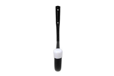 Front view of a Heavy Duty Steel 10 Inch Garage Storage Utility Hooks 4 Pack Black Powder Coated Rust Resistant Wall Mount Hooks For Tools And Gear