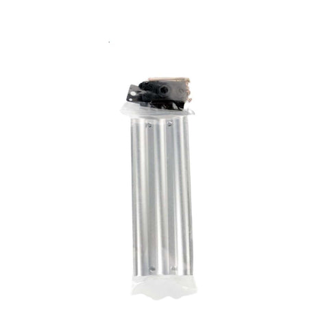 Industrial Grade Pneumatic Manifold 4V210 for 4V100 and 4V200 Series Aluminum Blocks, side view in packaging