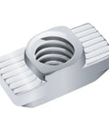 Drop In T Nut With Quarter Twenty Thread For Aluminum Extrusion Hardware Fits 40 Series 1515 1530 And 40mm Profiles Steel With Zinc Finish