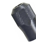 Collet Nut Replacement For Rotary Tools And Corded Multi Tools, OEM Quality, Easy Snap In Fit, close-up of black nut