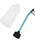 Universal RC Nitro Fuel Filler Bottle 250CC For HSP HPI Tamiya Traxxas Nitro RC Cars And Trucks shown with detachable 8MM tube