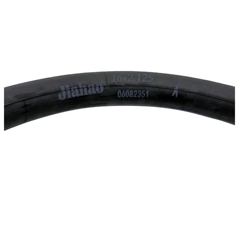 Inner Tube And Outer Tire Kit For 16X2.125 54-305 Tire Replacement For Electric Unicycle And Skateboard. Close-up of inner tube.