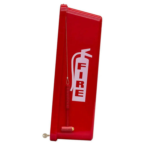 Rock Solid 6 Pack Red Fire Extinguisher Cabinets Wall Mount Indoor Outdoor Dang Tough Heavy Duty Polystyrene Box Featuring Scored Break Front And Included Safety Hammer