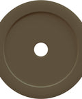Antique Copper Ceiling Medallion For Cole Canopies Up To 9 And 1 Eighth Inches, Twenty Five And Three Eighths Inch Outer Diameter, smooth design