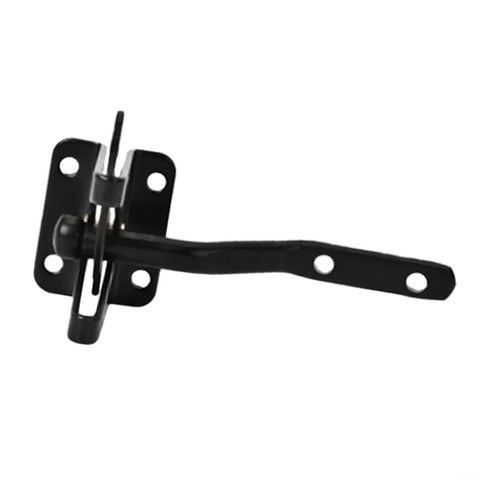 Heavy Duty Automatic Gate Latch Featuring Tough As Nails Self Actuating Mechanism And Secure Padlock Loop Built For Up To 144Mm Gates DIY hook.