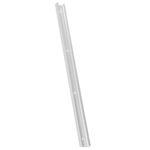 T Slot Miter Track Jig for Table Saw and Router Aluminum Alloy Guide Rail showing clamp ready design in 600mm length