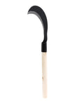 Manganese Steel Long Handle Scythe For Gardening, Heavy Duty Weeding Tool With Comfortable Grip, One Handed Grass Cutter