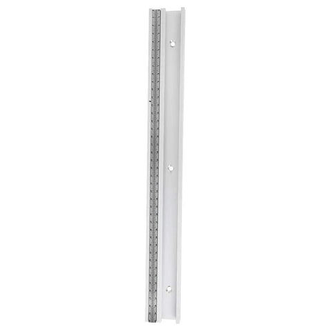 T Track Miter Bar Slider Aluminum Alloy Woodworking Guide Rail With Measuring Scale 400mm to 600mm side view
