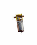 Beefy All Metal Gearbox DC Motor With Long Shaft For N20 Slow Speed High Torque Worm Gear 3V12V Single Or Dual Shaft Options