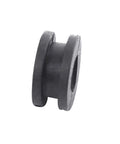 10Pcs Black Motorcycle Side Cover Grommets Kit For Fairings And Panels Slick Rubber Gasket Seals For 600RR 600F F4i 250R 125R And More Easy Install Snug Fit Prevent Rubbing, single black rubber grommet