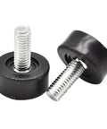 Eight Pack Three Eighths Inch Thread Leveling Feet Bolts For Furniture Adjustable Legs Heavy Duty Zinc Plated Steel