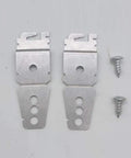 Pack of 2 Heavy Duty Iron Dishwasher Mounting Bracket Kit Locks Your Rig Down Tight So You Slide Out Racks With Zero Wobblies.