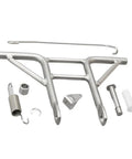 Heavy Duty Outboard Motor Receiver Assembly Fits 40HP And F25 Models Perfect For Boats Need Reliable Shifting Fixes With Solid Material Built Tough For Marine Use And Easy Install In Your Garage Today, silver metal marine parts kit
