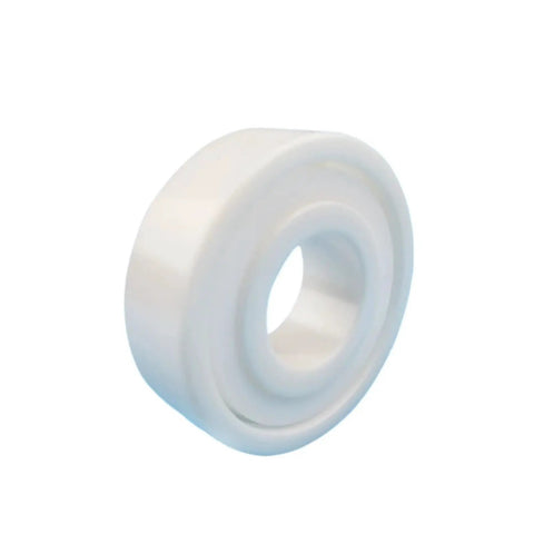 Heavy Duty 6808 Full Ceramic Ball Bearings 40x52x7mm Zirconia ZrO2 Oilless showcasing smooth surface design and clean lines.